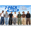 Men's Baggy Denim Drawstring Pants