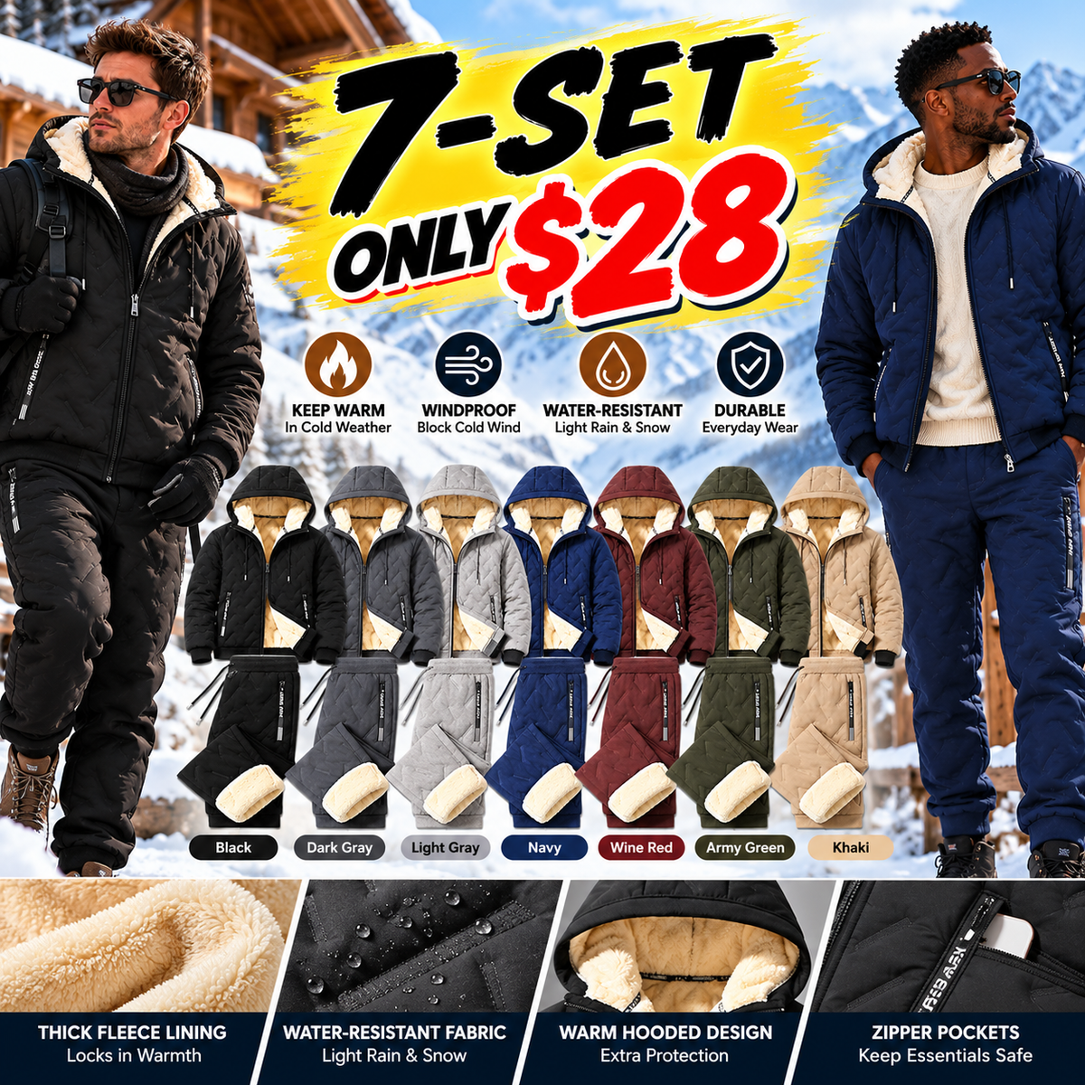 Men's Everyday Comfort Two-Piece Set