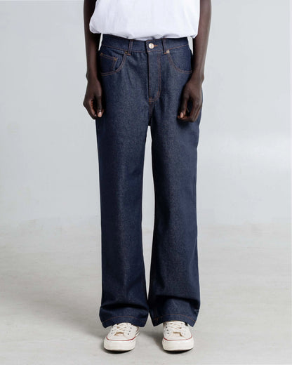 Men's 13 oz Relaxed Straight-Leg Denim Jeans