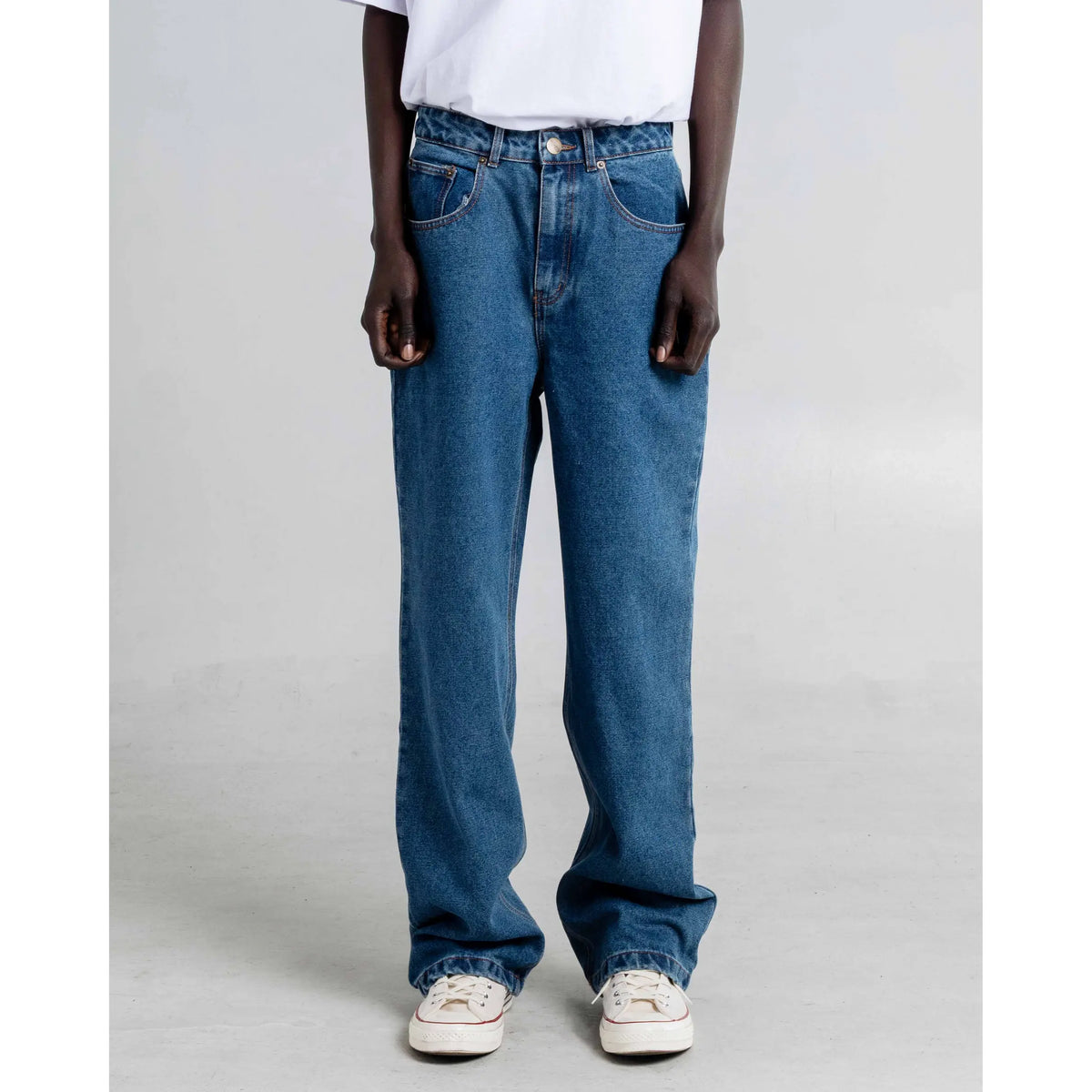 Men's 13 oz Relaxed Straight-Leg Denim Jeans