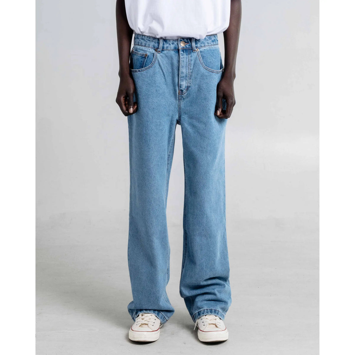 Men's 13 oz Relaxed Straight-Leg Denim Jeans