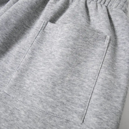 Men's Plaid Panel Wide-Leg Sweatpants