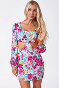 Luxe Mini Long-Sleeve Dress