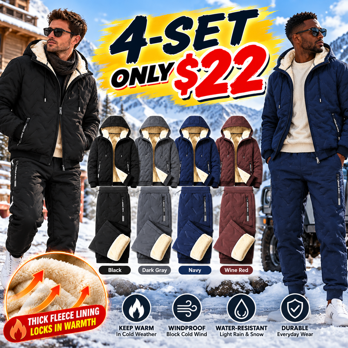 Men's Everyday Comfort Two-Piece Set